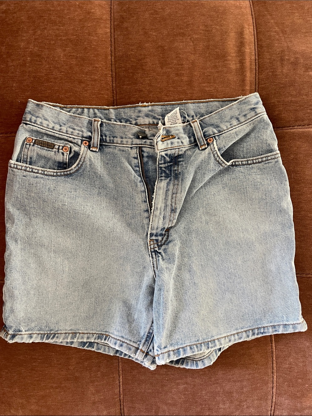 Calvin Klein Light Blue Denim Women's Shorts